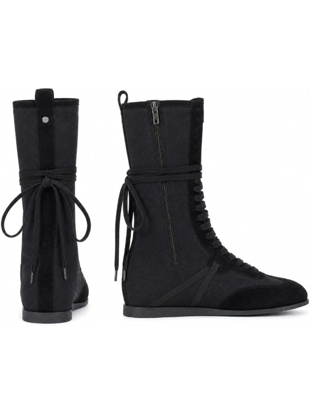 Stylish Women's High Top Sneakers - Lace-Up Athletic Casual Streetwear Boots